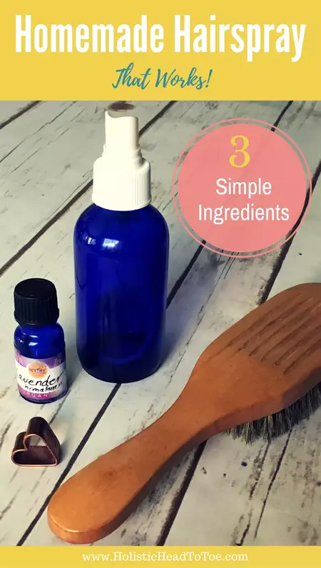 How to Make Your Own Homemade Hairspray