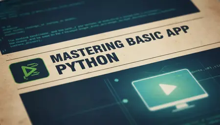 How to Make a Basic App using Python