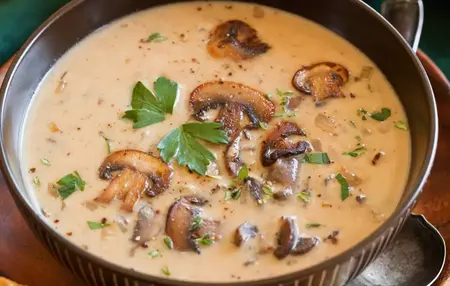 How to Make a Soup with Mushrooms