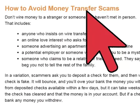 How to Spot a Scam