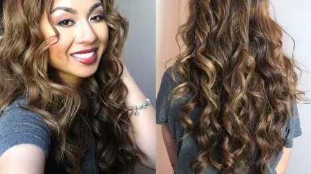 How to Style Hair with a Curling Iron