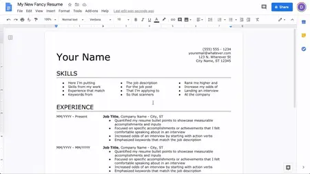 How to Use Google Docs for Resume Writing