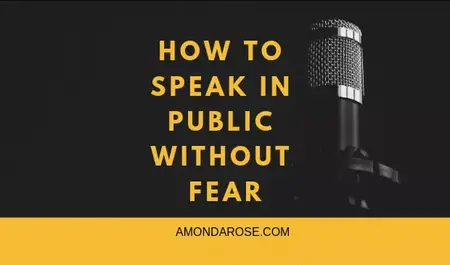 How to Speak in Public Without Fear