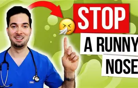 How to Get Rid of a Runny Nose
