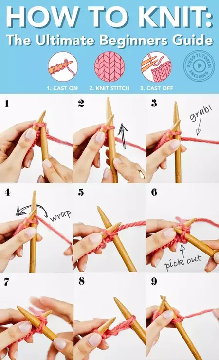 How to Knit a Scarf