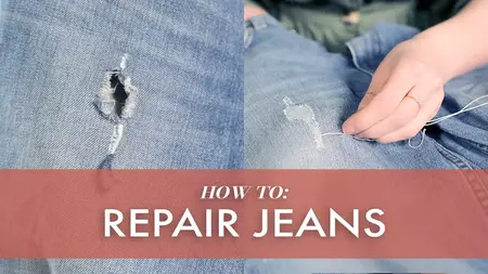 How to Repair a Torn Jeans
