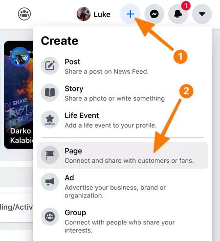 How to Create a Facebook Page