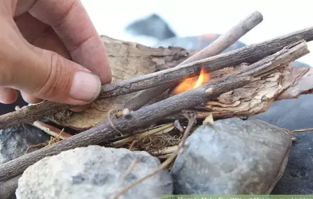 How to Build a Fire Without Matches