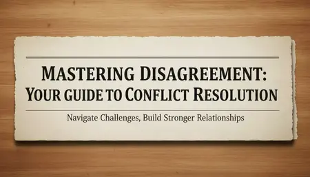 How to Manage Conflict in the Workplace