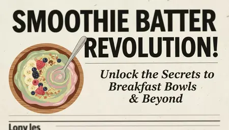 How to Make a Smoothie Batter