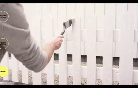 How to Paint a Fence