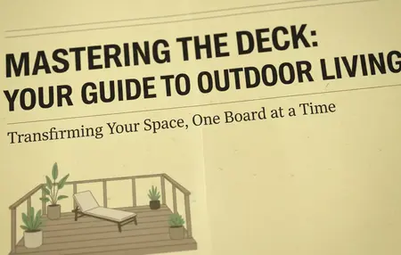 How to Build a Deck