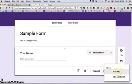 How to Make a Google Form
