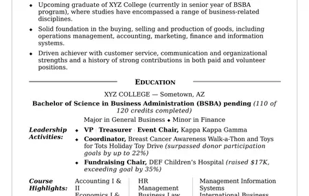 How to Make a Resume for College Graduates