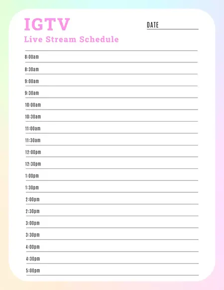 How to Create a Simple Social Media Schedule