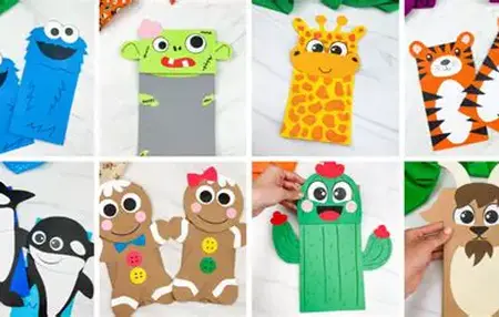 How to Make a Paper Bag Puppet