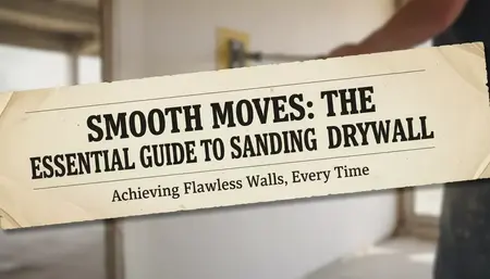 How to Sand Drywall