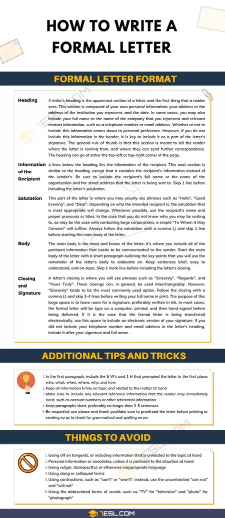 How to Write a Letter