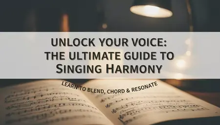 How to Sing in Harmony