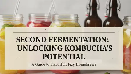 How to Make Kombucha Second Fermentation