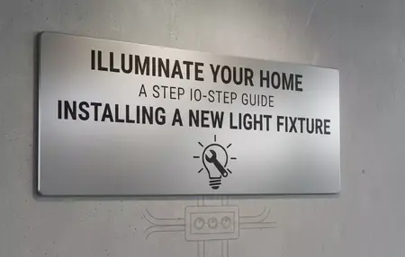 How to Install a New Light Fixture