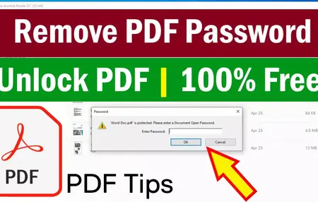 How to Remove Password From PDF
