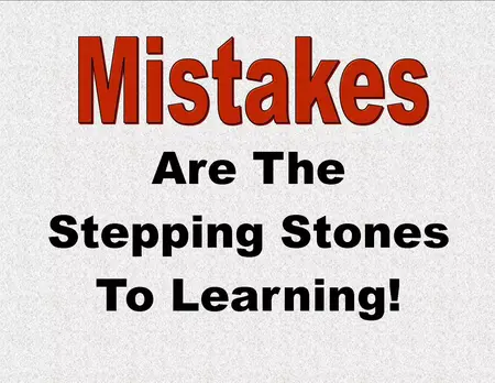 How to Learn from Your Mistakes