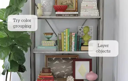 How to Style Your Bookshelf