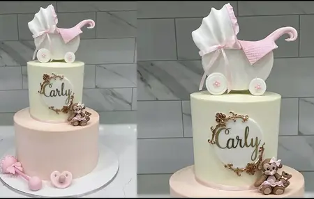 How to Make a Baby Shower Cake