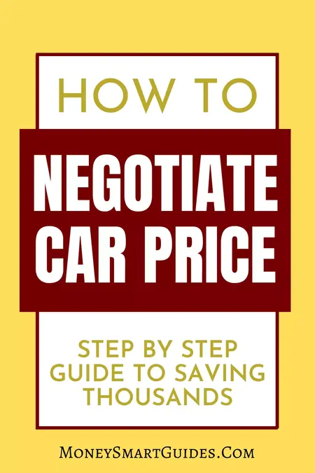 How to Negotiate a Car Deal