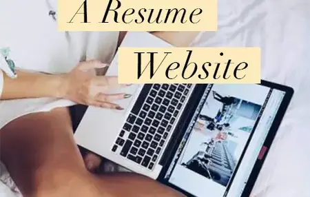 How to Build a Resume Website