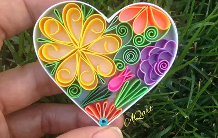 How to Make a Paper Quilling Craft