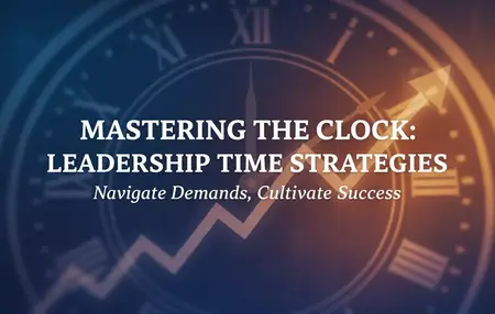 How to Manage Your Time Effectively as a Leader