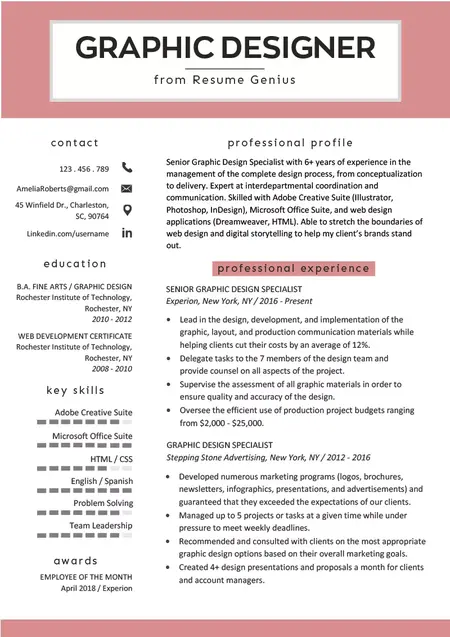 How to Write a Great Resume for a Designer