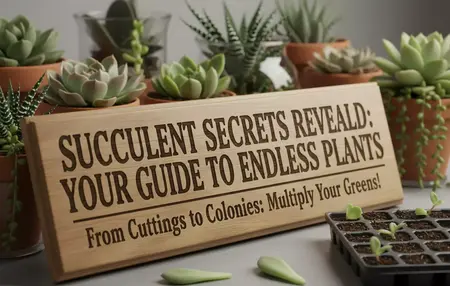 How to propagate succulents