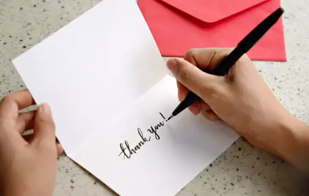 How to Write a Thank You Note