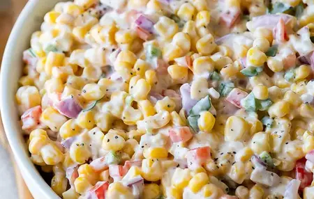 How to Make a Salad with Corn