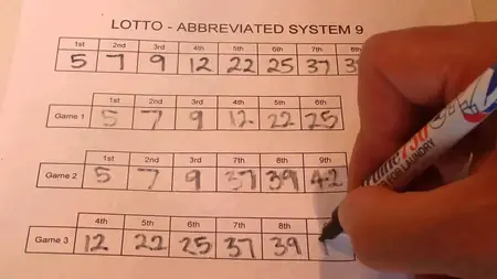 How to Learn to Play Lotto