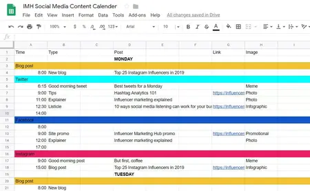 How to Make a Social Media Content Calendar