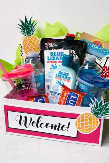 How to Make a Welcome Basket