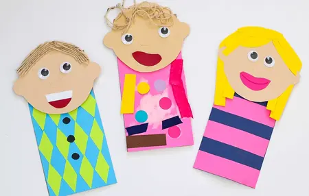 How to Make a Paper Bag Puppet Costume