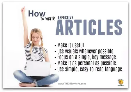How to Learn to Write Articles