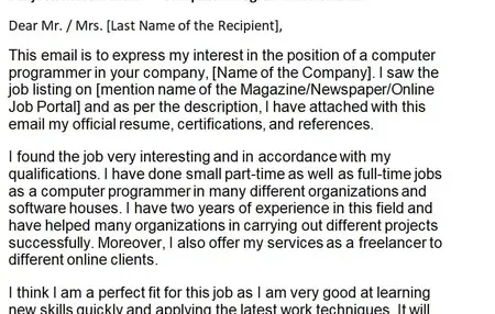 How to Write a Great Email for a Job Application