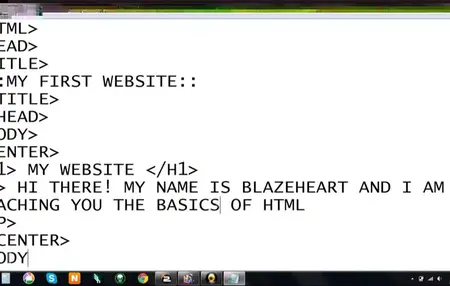 How to Make a Simple Website with HTML