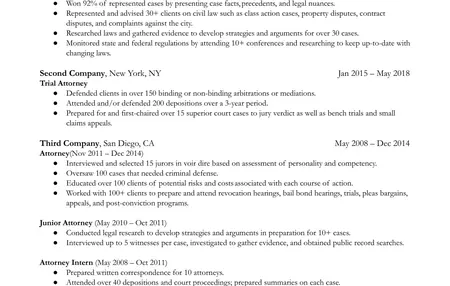 How to Make a Resume for a Job in Law