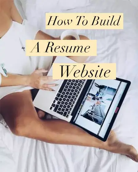 How to Build a Resume Website