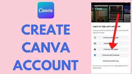 How to create account in Canva