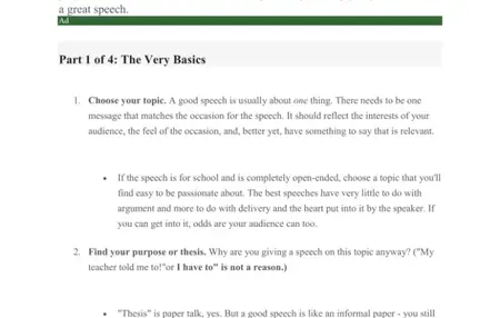 How to Write a Speech for Beginners