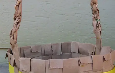 How to Make a Paper Bag Basket