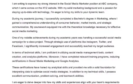 How to Write a Cover Letter with No Experience